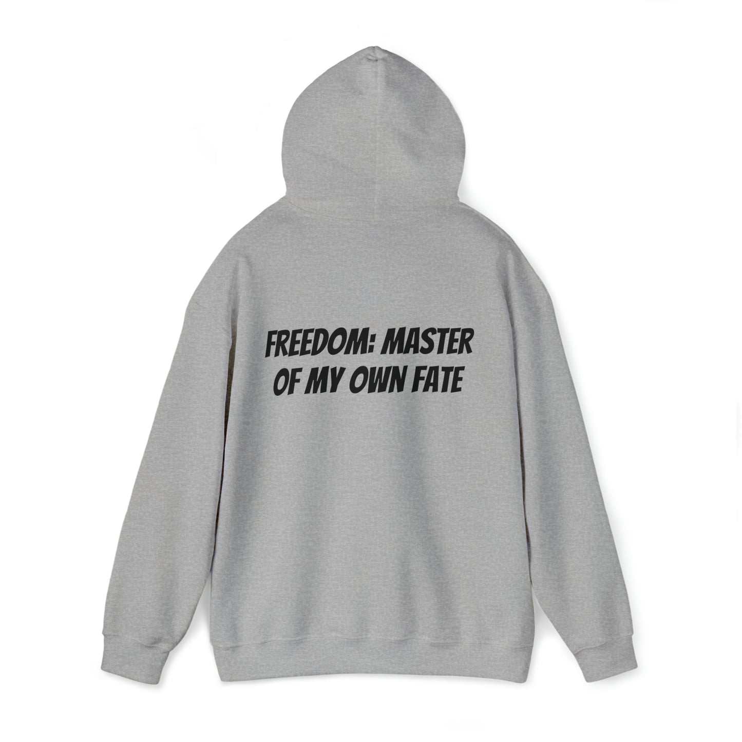 Unisex Hoodie Freedom: Master of my own fate